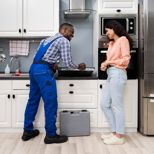 what kind of warranty do you offer on your cooktop repair services in West Liberty